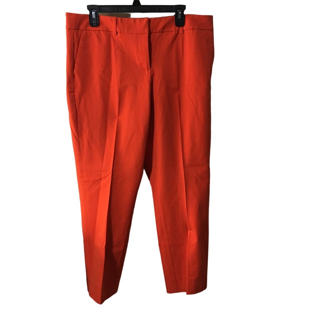 HALOGEN BRIGHT ORANGE DRESS PANTS WOMENS 14 NWT